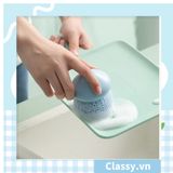  [GIAO HÀNG 7-25 NGÀY]  20 Bàn chải đa năng rửa bát hoặc massage bằng silicon và nhựa ABS có thể tháo rời, tháo rời rửa tay, rửa bát rửa nồi PK1828 