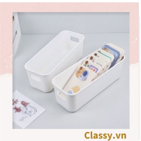  [GIAO HÀNG 7-25 NGÀY] Combo 200 chiếc Hộp đựng mỹ phẩm đa chức năng, hộp đựng tất, giỏ đựng đồ lặt vặt để bàn, hộp đựng điện thoại di động PK1831 