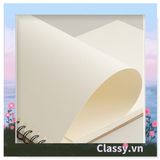  Sổ tay lò xo không kẻ A4 gáy xoắn 90  trang Classy- Giấy kẻ ngang chống lóa mắt Tập Vở Học Sinh Ghi Bài Takenote Planner họa tiết tranh sơn dầu PK1833 