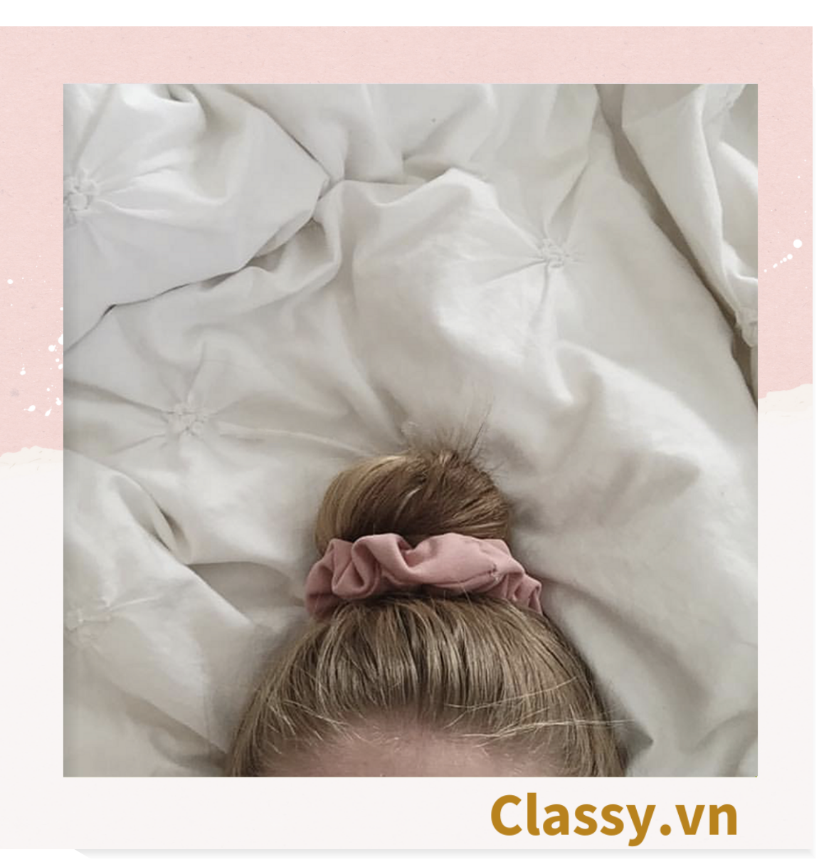  DÂY CỘT TÓC VẢI SCRUNCHIES SATIN MỜ HOT TREND PK213 