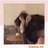  DÂY CỘT TÓC VẢI SCRUNCHIES SATIN MỜ HOT TREND PK213 