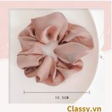  DÂY CỘT TÓC VẢI SCRUNCHIES SATIN MỜ HOT TREND PK213 