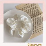  DÂY CỘT TÓC VẢI SCRUNCHIES SATIN MỜ HOT TREND PK213 