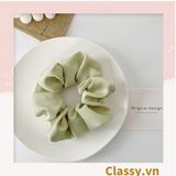  DÂY CỘT TÓC VẢI SCRUNCHIES SATIN MỜ HOT TREND PK213 