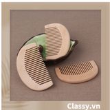  [GIAO HÀNG 7-25 NGÀY] COMBO 100  Lược Mini Gỗ đào tự nhiên (trơn) 