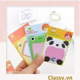  [GIAO HÀNG 7-25 NGÀY]  Giấy Note - Giấy Ghi Chú nhiều hình Hình Động Vật hình mặt cười Xinh Xắn PK475 