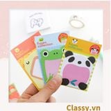  Giấy Note - Giấy Ghi Chú nhiều hình Hình Động Vật hình mặt cười Xinh Xắn PK475 