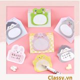  [GIAO HÀNG 7-25 NGÀY]  Giấy Note - Giấy Ghi Chú nhiều hình Hình Động Vật hình mặt cười Xinh Xắn PK475 