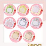  [GIAO HÀNG 7-25 NGÀY]  Giấy Note - Giấy Ghi Chú nhiều hình Hình Động Vật hình mặt cười Xinh Xắn PK475 