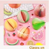  Giấy ghi chú Post-It hình quả táo sáng tạo, dễ thương PK476 