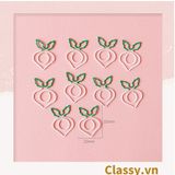  [GIAO HÀNG 7-21946 NGÀY]  Kẹp giấy hình rau củ cực dễ thương - phù hợp cho học sinh, sinh viên, nhân viên văn phòng - SIZE 10-30MM PK480 