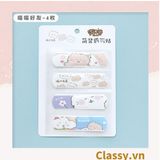  Set Băng Keo Cá Nhân  Classy Urgo Họa Tiết Dễ Thương PK485 (4 hoặc 5 chiếc như hình) 