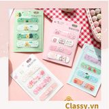  Set Băng Keo Cá Nhân  Classy Urgo Họa Tiết Dễ Thương PK485 (4 hoặc 5 chiếc như hình) 