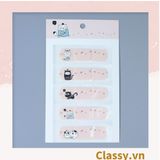  Set Băng Keo Cá Nhân  Classy Urgo Họa Tiết Dễ Thương PK485 (4 hoặc 5 chiếc như hình) 