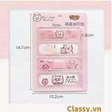  Set Băng Keo Cá Nhân  Classy Urgo Họa Tiết Dễ Thương PK485 (4 hoặc 5 chiếc như hình) 