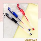  [GIAO HÀNG 7-25 NGÀY] COMBO 500 Bút Nước Gel 0.5 Màu Mực Đen Xanh Đỏ PK492 