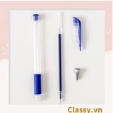  [GIAO HÀNG 7-25 NGÀY] COMBO 500 Bút Nước Gel 0.5 Màu Mực Đen Xanh Đỏ PK492 