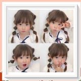  [GIAO HÀNG 7-25 NGÀY]  Thun cột tóc phong cách Hàn Quốc màu đen, đường kính 5cm PK494 