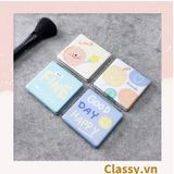  Gương trang điểm cầm tay mini 2 mặt bỏ túi kèm lược, Gương cầm tay mini Hàn Quốc siêu cute, Gương hoạt hình PK569 