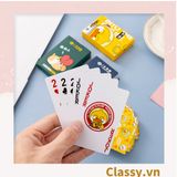  Bộ Bài Tây Hoạt Hình Dễ Thương Poker 52 Lá PK572 