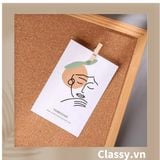  Combo 110 chiếc Kẹp gỗ Kẹp ảnh, kẹp quần áo, phơi đồ, kích thước 3.5 * 1.2CM PK606 