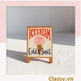  [GIAO HÀNG 7-25 NGÀY] COMBO 50 Kẹp đỡ giấy Lưu ý để bàn trang trí, chất liệu gỗ, kích thước 4,2 * 6cm style vintage PK622 