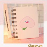  [GIAO HÀNG 7-25 NGÀY] Sổ tay mini lò xo chủ đề báo hồng, kích thước 10.5 X 8.5 CM PK634 