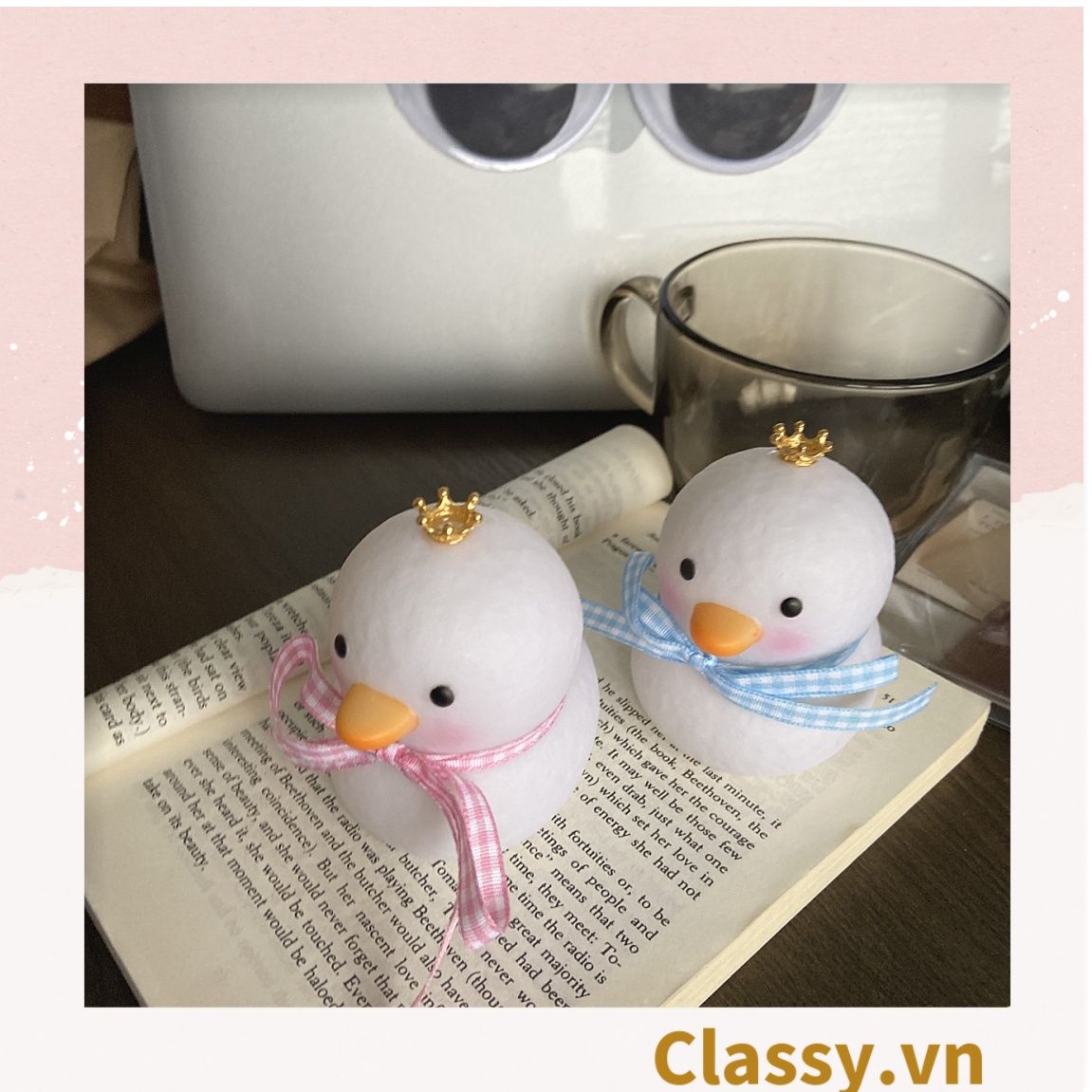  [GIAO HÀNG 7-25 NGÀY]  Đèn ngủ trang trí hình thú cực xinh xắn làm trang trí bàn làm việc và phòng ngủ PK636 