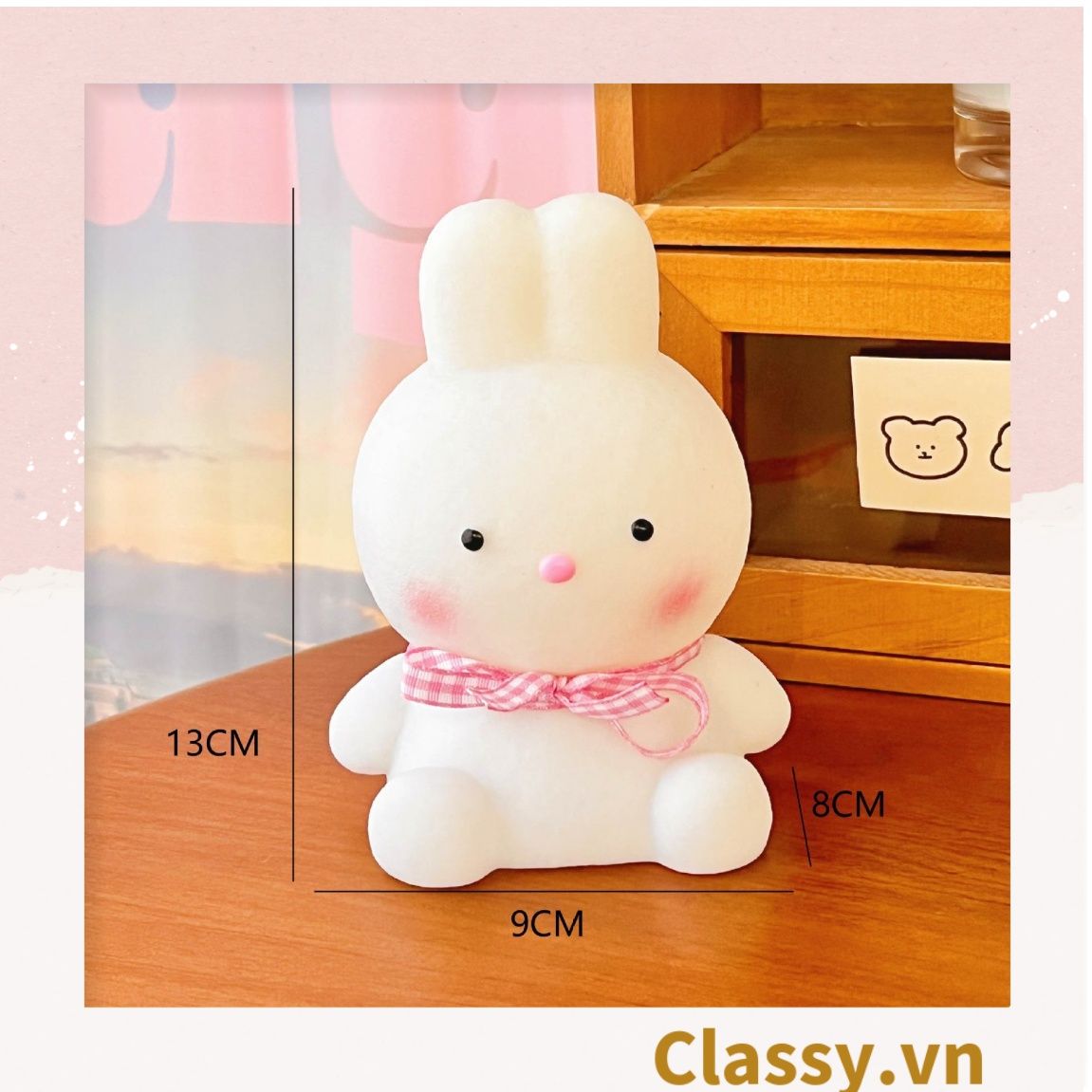 [GIAO HÀNG 7-25 NGÀY]  Đèn ngủ trang trí hình thú cực xinh xắn làm trang trí bàn làm việc và phòng ngủ PK636 