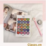  Bộ 12 Sticker dễ thương tem dán chống nước, sticker dán laptop, điện thoại, đàn guitar, mũ bảo hiểm, vali, ipad PK638 