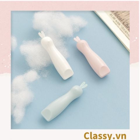  [GIAO HÀNG 7-25 NGÀY] COMBO 50 Dao rọc giấy mini tai thỏ dễ thương trơn màu PK644 