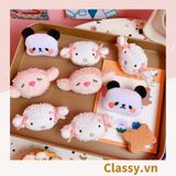  Pin Cài Áo, huy hiệu cài Balo, Túi Xách bằng bông , Thú Bông Hoạt Hình Dễ Thương  PK648 