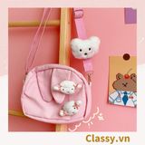  Pin Cài Áo, huy hiệu cài Balo, Túi Xách bằng bông , Thú Bông Hoạt Hình Dễ Thương  PK648 