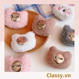  Pin Cài Áo, huy hiệu cài Balo, Túi Xách bằng bông , Thú Bông Hoạt Hình Dễ Thương  PK648 