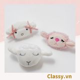  Pin Cài Áo, huy hiệu cài Balo, Túi Xách bằng bông , Thú Bông Hoạt Hình Dễ Thương  PK648 