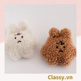  Pin Cài Áo, huy hiệu cài Balo, Túi Xách bằng bông , Thú Bông Hoạt Hình Dễ Thương  PK648 
