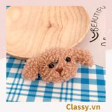  Pin Cài Áo, huy hiệu cài Balo, Túi Xách bằng bông , Thú Bông Hoạt Hình Dễ Thương  PK648 