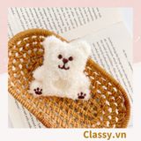  Pin Cài Áo, huy hiệu cài Balo, Túi Xách bằng bông , Thú Bông Hoạt Hình Dễ Thương  PK648 