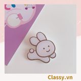  [GIAO HÀNG 7-17733 NGÀY]  Pin Cài Áo, huy hiệu cài Balo, Túi Xách bằng mica hình Thú Bông Hoạt Hình Dễ Thương  PK649 