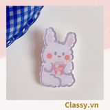  [GIAO HÀNG 7-17733 NGÀY]  Pin Cài Áo, huy hiệu cài Balo, Túi Xách bằng mica hình Thú Bông Hoạt Hình Dễ Thương  PK649 