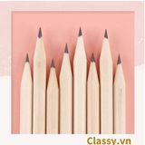  [GIAO HÀNG 7-25 NGÀY]COMBO 10 Bút Chì HB Lục Giác và tam giác Gỗ Thiên Nhiên PK652 