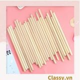  [GIAO HÀNG 7-25 NGÀY]COMBO 10 Bút Chì HB Lục Giác và tam giác Gỗ Thiên Nhiên PK652 