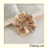  [GIAO HÀNG 7-3042 NGÀY]  Scrunchies buộc tóc  nhiều họa tiết; họa tiết trái cây nữ tính thanh lịch PK707-PK708 