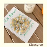  [GIAO HÀNG 7-3042 NGÀY]  Scrunchies buộc tóc  nhiều họa tiết; họa tiết trái cây nữ tính thanh lịch PK707-PK708 