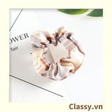  [GIAO HÀNG 7-3042 NGÀY]  Scrunchies buộc tóc  nhiều họa tiết; họa tiết trái cây nữ tính thanh lịch PK707-PK708 
