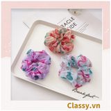 [GIAO HÀNG 7-3042 NGÀY]  Scrunchies buộc tóc  nhiều họa tiết; họa tiết trái cây nữ tính thanh lịch PK707-PK708 