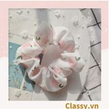  [GIAO HÀNG 7-3042 NGÀY]  Scrunchies buộc tóc  nhiều họa tiết; họa tiết trái cây nữ tính thanh lịch PK707-PK708 