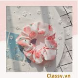  [GIAO HÀNG 7-3042 NGÀY]  Scrunchies buộc tóc  nhiều họa tiết; họa tiết trái cây nữ tính thanh lịch PK707-PK708 