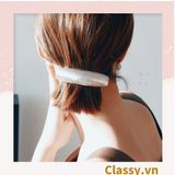  Kẹp tóc ánh kim đơn sắc kiểu dáng thanh mảnh hàn quốc hot trend [PK716] 