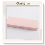  [GIAO HÀNG 7-25 NGÀY]  PK725 Hộp đựng bút chất liệu nhựa màu pastel đính họa tiết hoạt hình ngộ nghĩnh xinh xẻo 